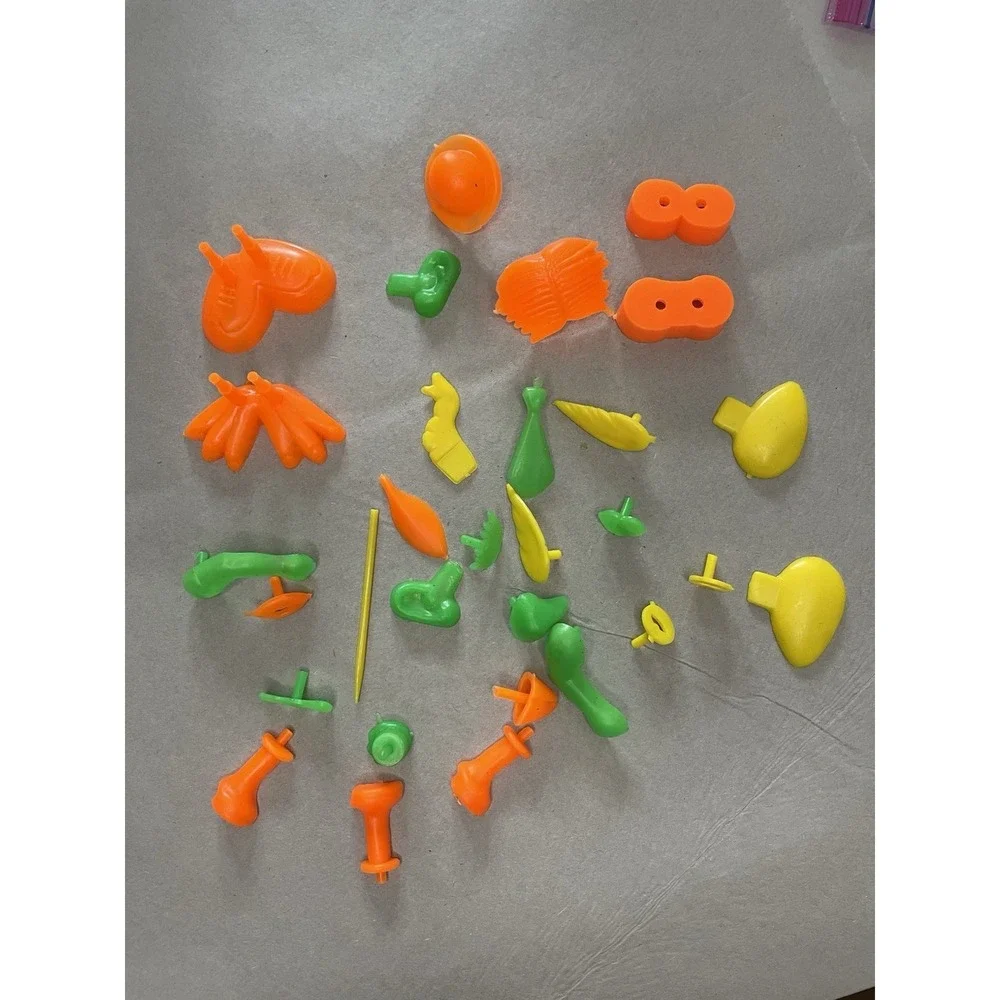 Vintage Potato Head Replacement Pieces Feet Hat Arm Ear Hair Accessories‎